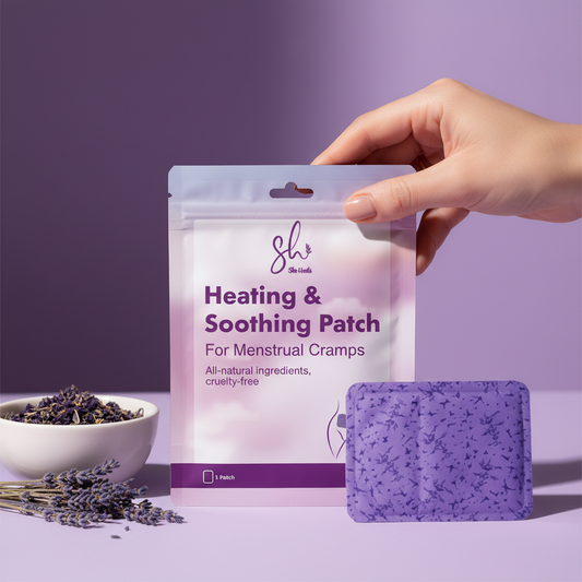 Heating and Soothing Patch for Menstrual Cramps - Pack of 2